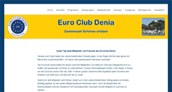 Desktop Screenshot of euroclub-denia.com